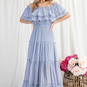 Lilac colored dress